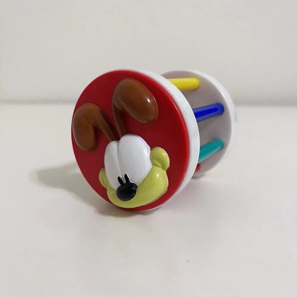 PAWS Odie Dog Garfield Cat Rolling Jingle Bell Toy